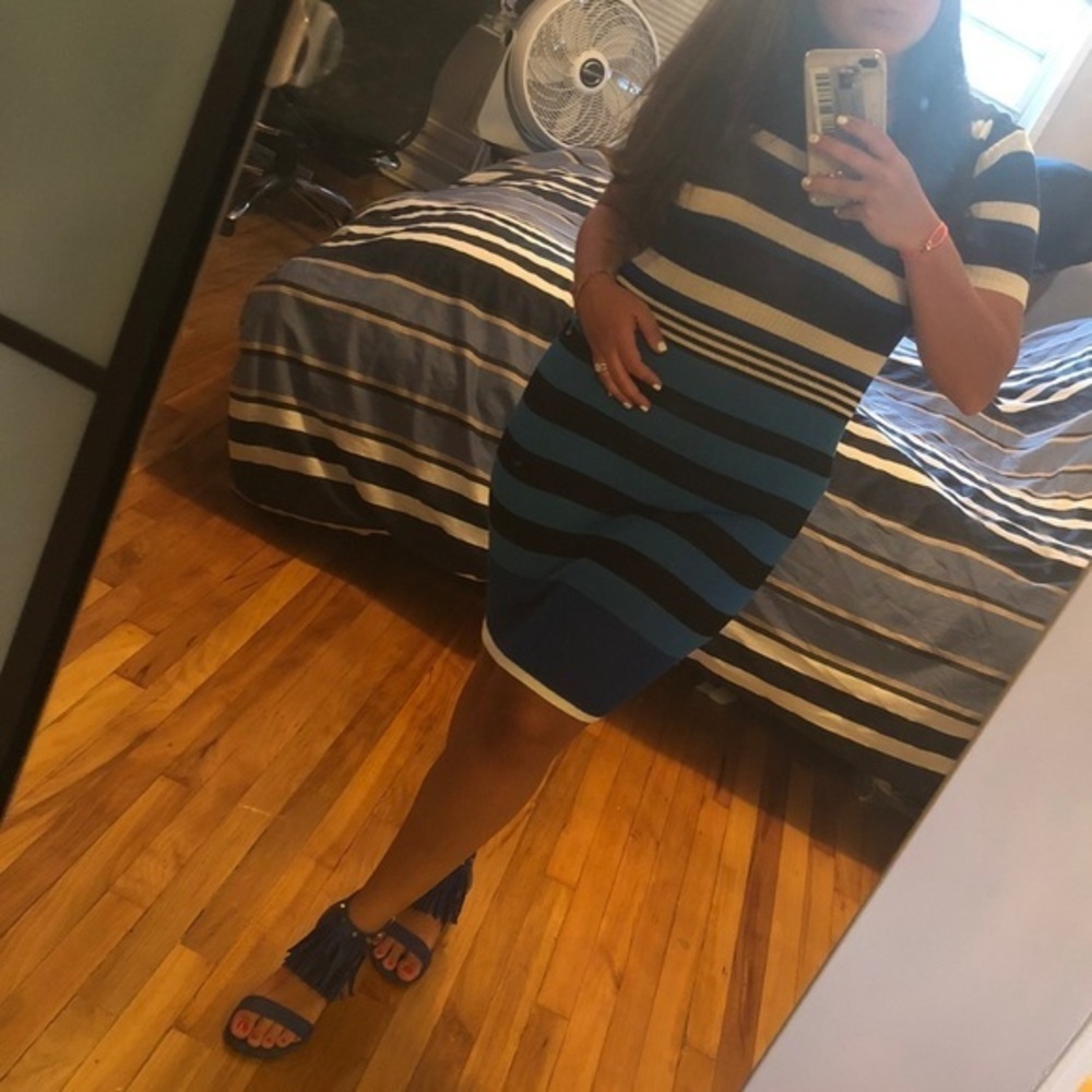 DVF Stretchy dress size M